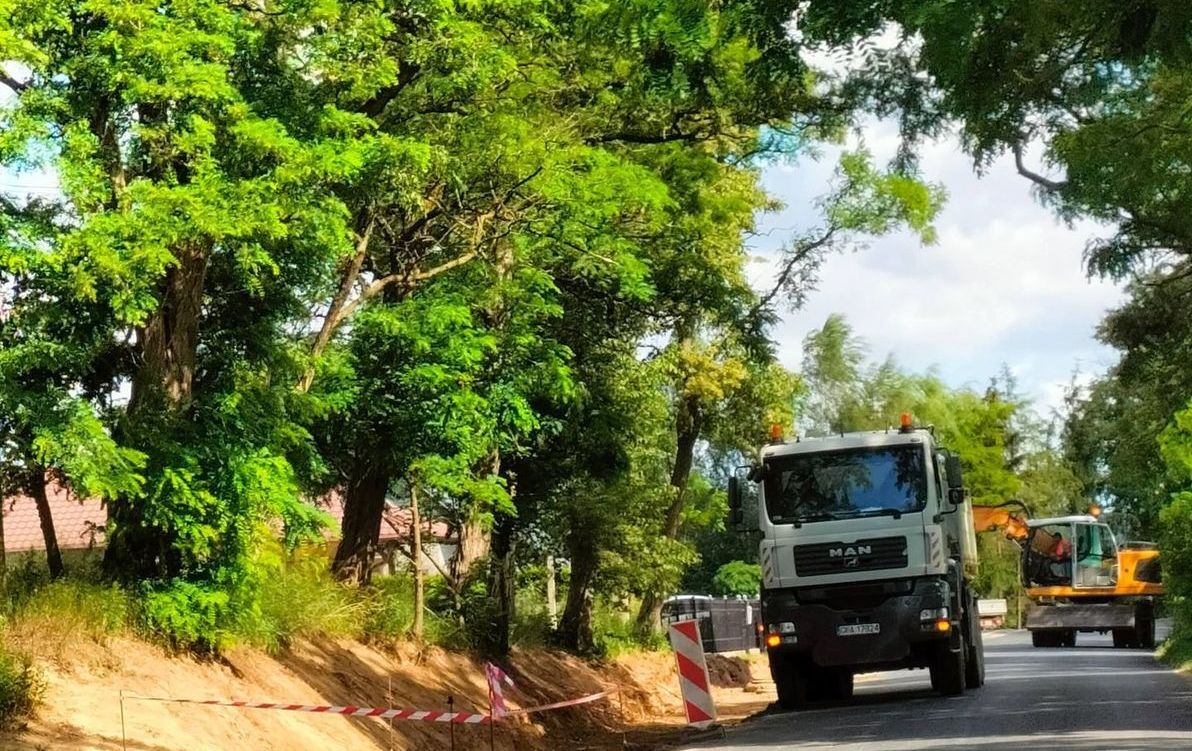 Zdjęcie do Budowa chodnika w Lubichowie przy ul. Słonecznej.