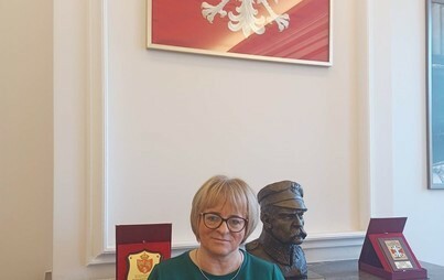 Zdjęcie do Pani Wiesława Kazubowska odznaczona złotym medalem