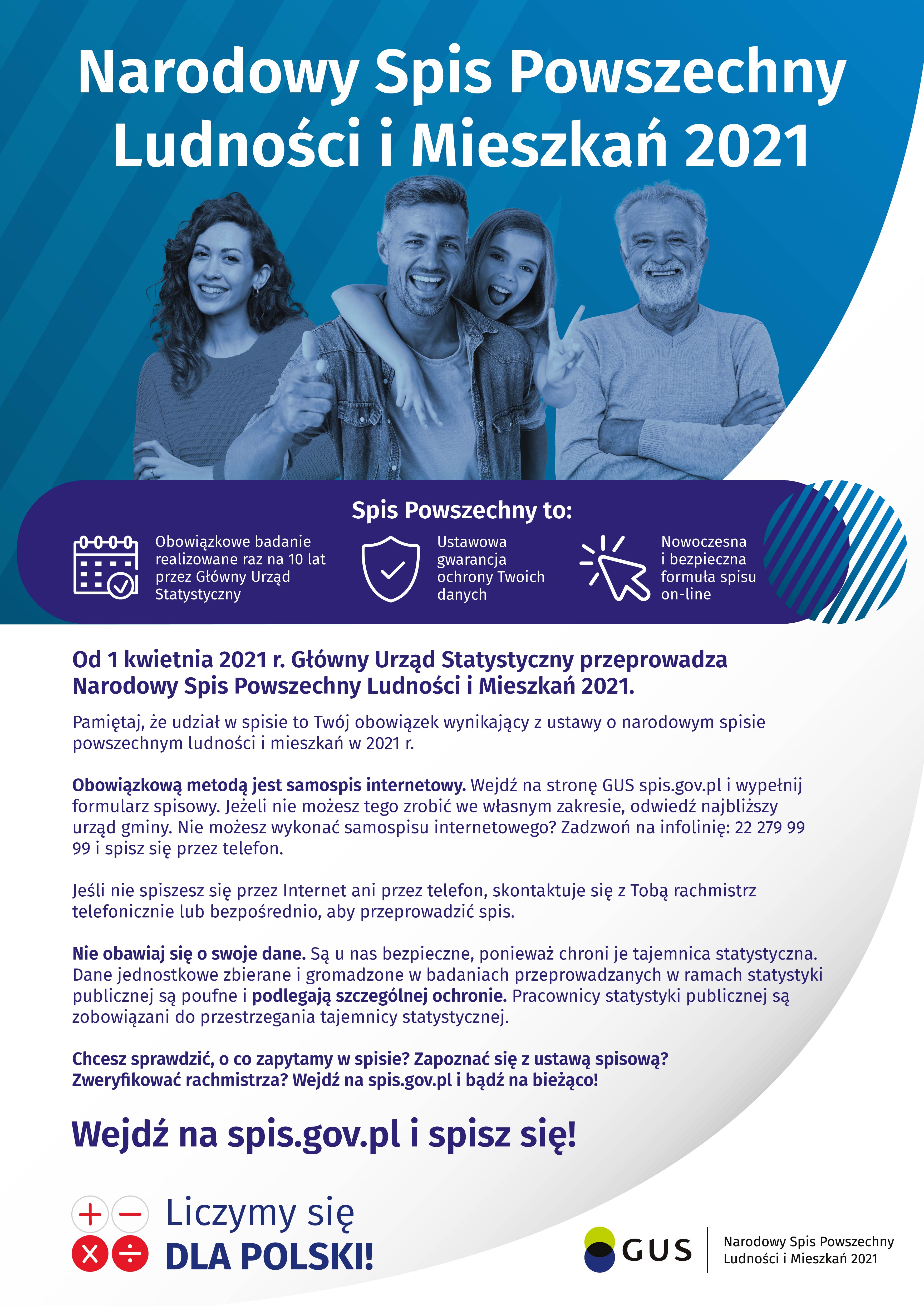 Narodowy Spis Powszechny Ludności i&nbsp;Mieszkań 2021