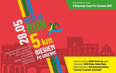 Zdjęcie do Bieg VEOLIA RUN &ndash; 5 km biegiem po Gniewie III edycja