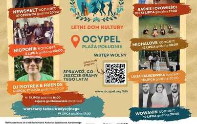 Zdjęcie do Letni Dom Kultury w Ocyplu
