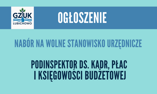 Zdjęcie do Nab&oacute;r na wolne stanowisko