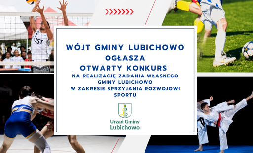 Zdjęcie do Otwarty Konkurs Projekt&oacute;w na realizację zadania własnego Gminy Lubichowo z zakresu sprzyjania rozwojowi sportu.
