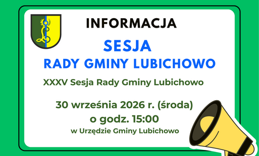 Zdjęcie do XXXV Sesja Rady Gminy Lubichowo 