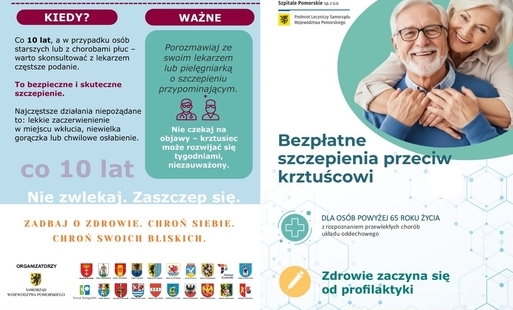Zdjęcie do Bezpłatne szczepienia przeciw krztuścowi w powiecie starogardzkim